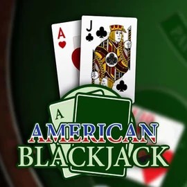 American Blackjack logo – Table Games by Habanero at Nyxbets Casino