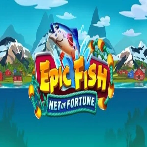 Epic Fish Net of Fortune slot logo by Quickspin at Nyxbets CasinoEpic Fish Net of Fortune