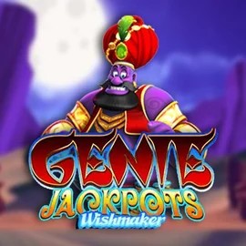 Official Jackpots logo: Genie Jackpots Wishmaker by Blueprint Gaming at Nyxbets Casino
