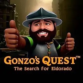 Gonzo's Quest slot logo by NetEnt at Nyxbets CasinoGonzo's Quest