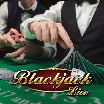 Live Blackjack logo by Evolution Nyxbets Casino
