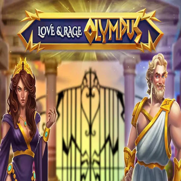 Love and Rage Olympus online game logo by Greentube on nyxbetsss.nl