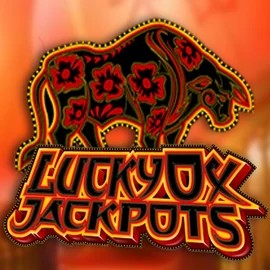Lucky Ox Jackpots casino game by Rival – featured logo at Nyxbets Casino