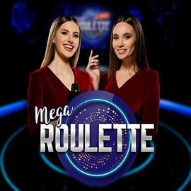 Mega Roulette slot visual from Pragmatic Play available on nyxbetsss.nl