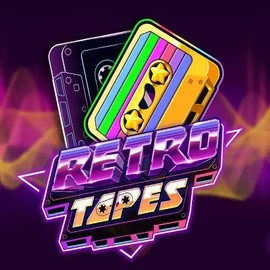Retro Tapes logo – Slots by Push Gaming at Nyxbets Casino