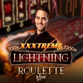 XXXtreme Lightning Roulette logo by Evolution Nyxbets Casino